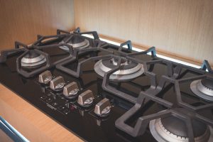Jenn-Air Cooktop — in a modern kitchen