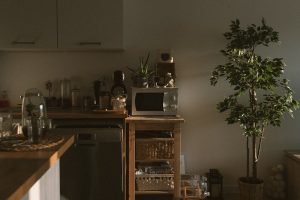 Jenn-Air Microwave — in a modern kitchen