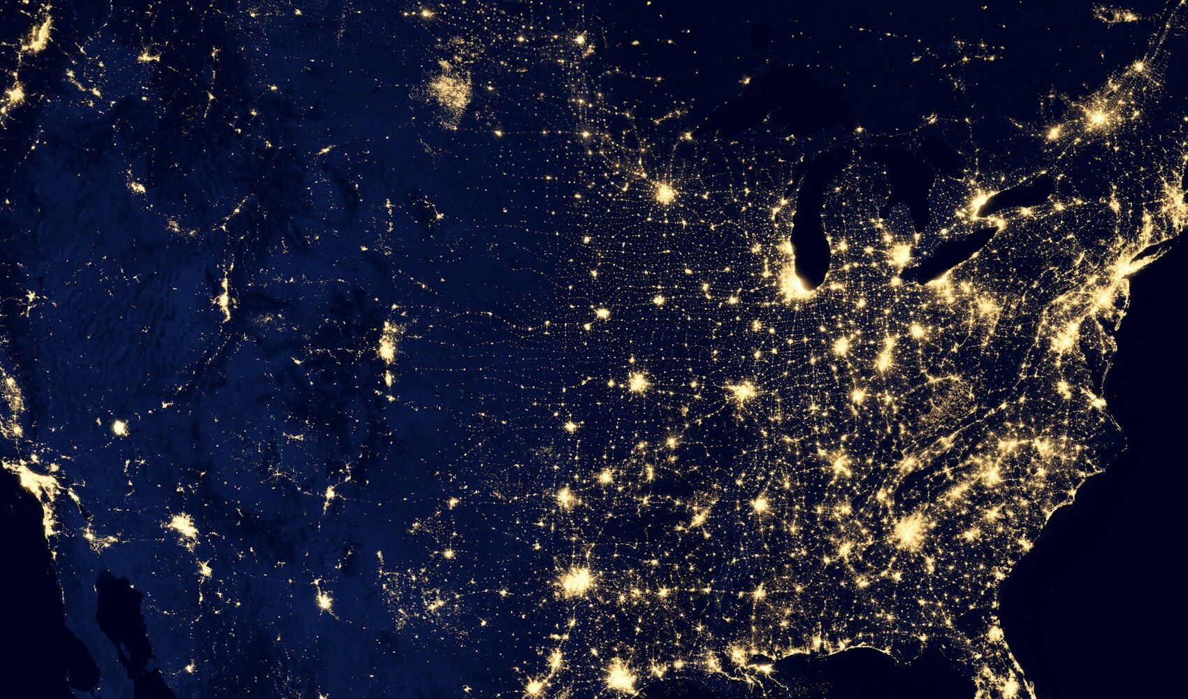 United States at night — nationwide Jenn-Air service coverage